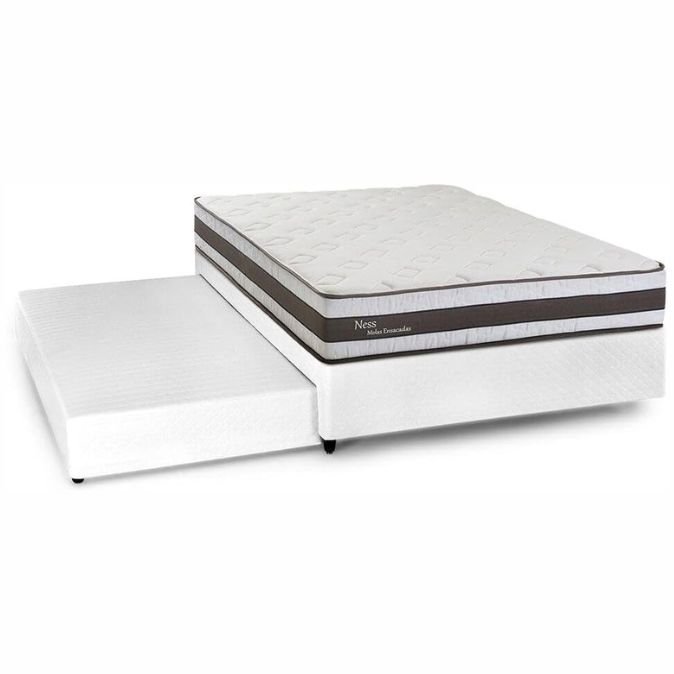 Bicama Box Casal com Cama Auxiliar Herval Ness