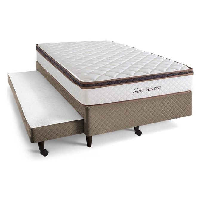 Cama Box Solteiro Herval New Veneza