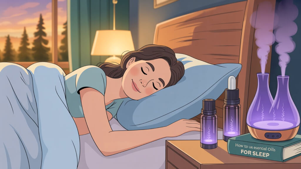 como usar oleo essencial para dormir